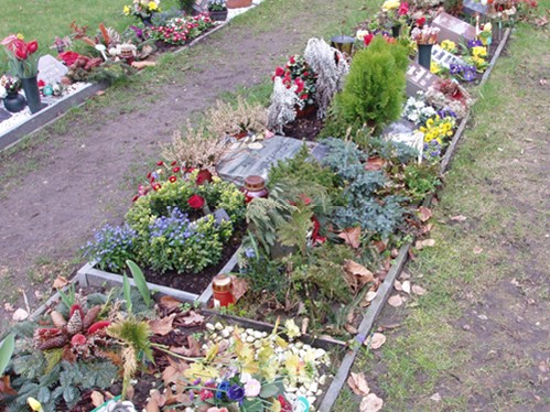 Reihenstelle - kirchl. Friedhof